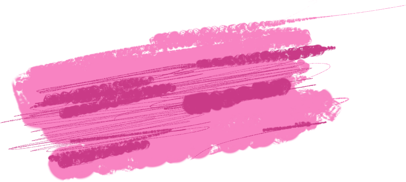 Abstract Pink Paint Stroke
